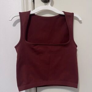 Amazon Women's Maroon Tank Top